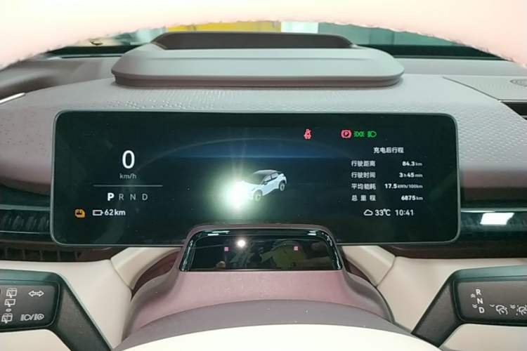 Used Zeekr X 2025 Four-Seater Rear-Drive Cube Version Instrument Cluster