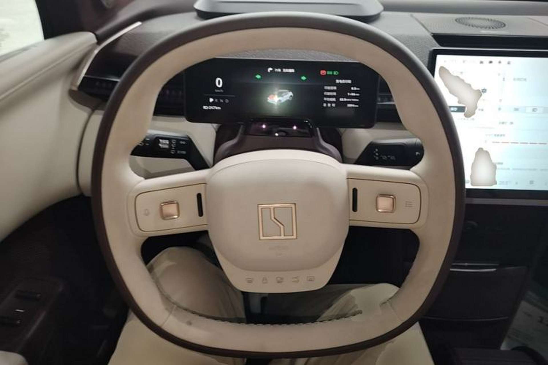 Used Zeekr X 2025 Four-Seater Rear-Drive Cube Version Steering Wheel