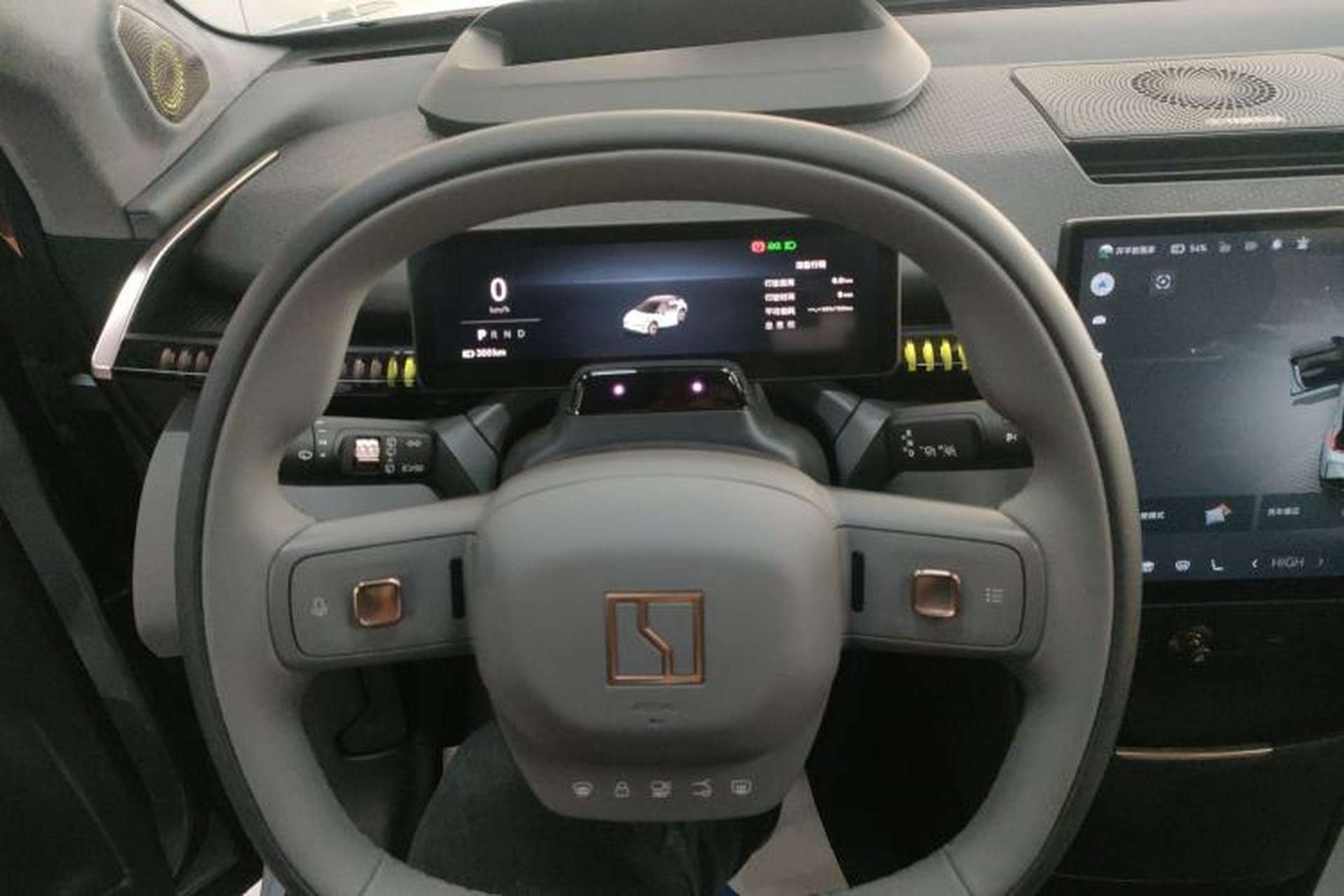 Used Zeekr X 2025 Four-Seater Rear-Drive Cube Version Steering Wheel