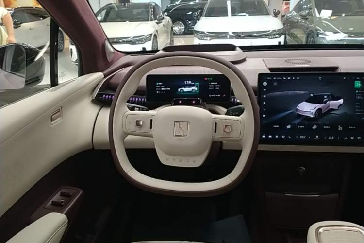 Used Zeekr X 2025 Four-Seater Rear-Drive Cube Version Steering Wheel