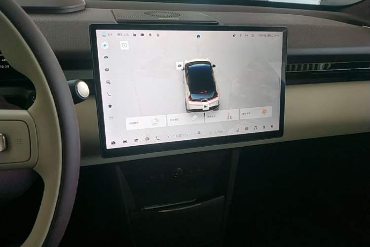 Used Zeekr X 2025 Four-Seater Rear-Drive Cube Version Audio And AC Panel