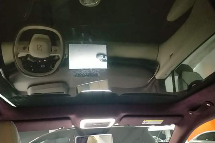 Used Zeekr X 2025 Four-Seater Rear-Drive Cube Version Headliner