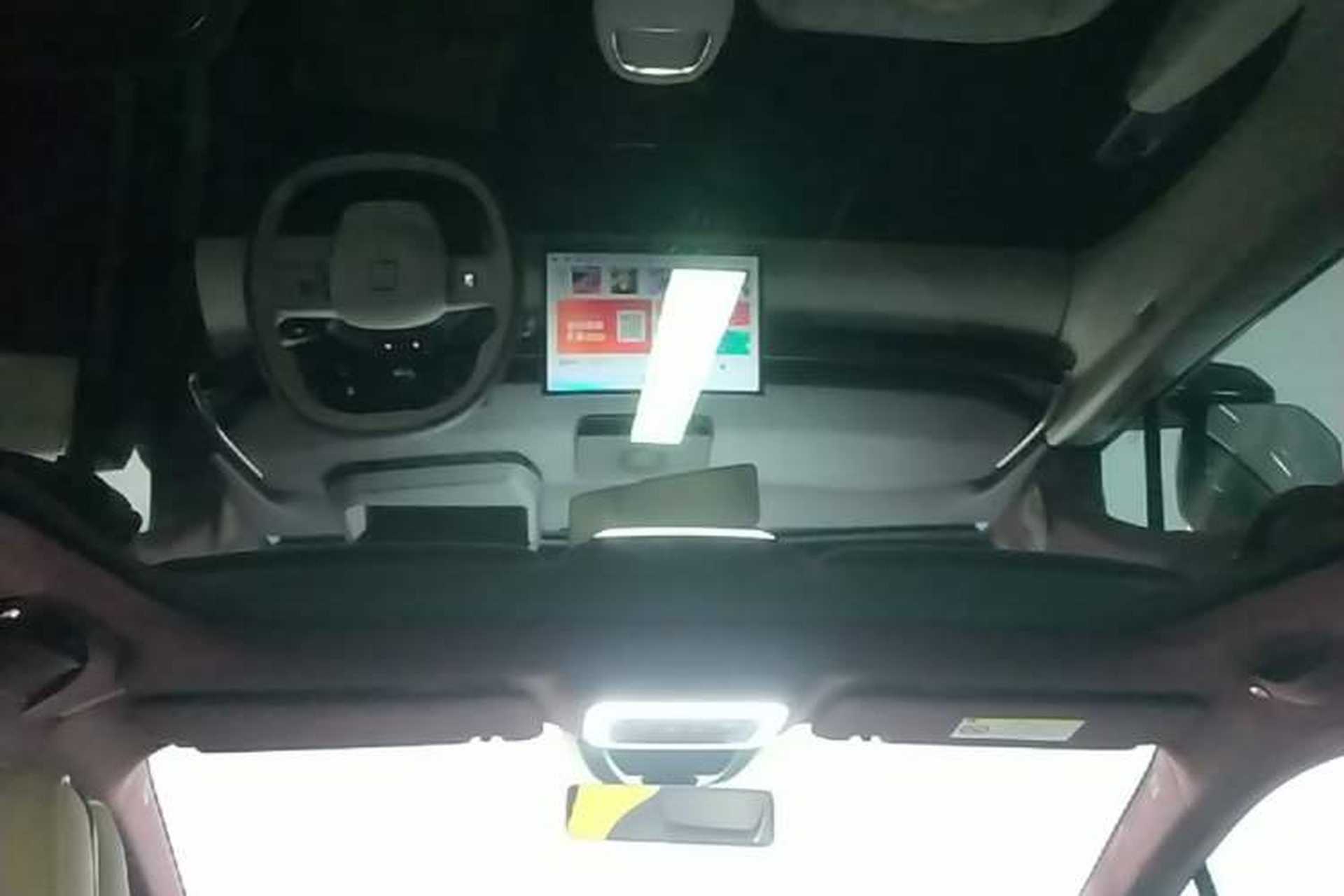 Used Zeekr X 2025 Four-Seater Rear-Drive Cube Version Headliner