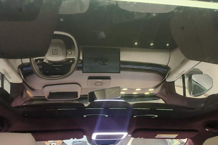 Used Zeekr X 2025 Four-Seater Rear-Drive Cube Version Headliner