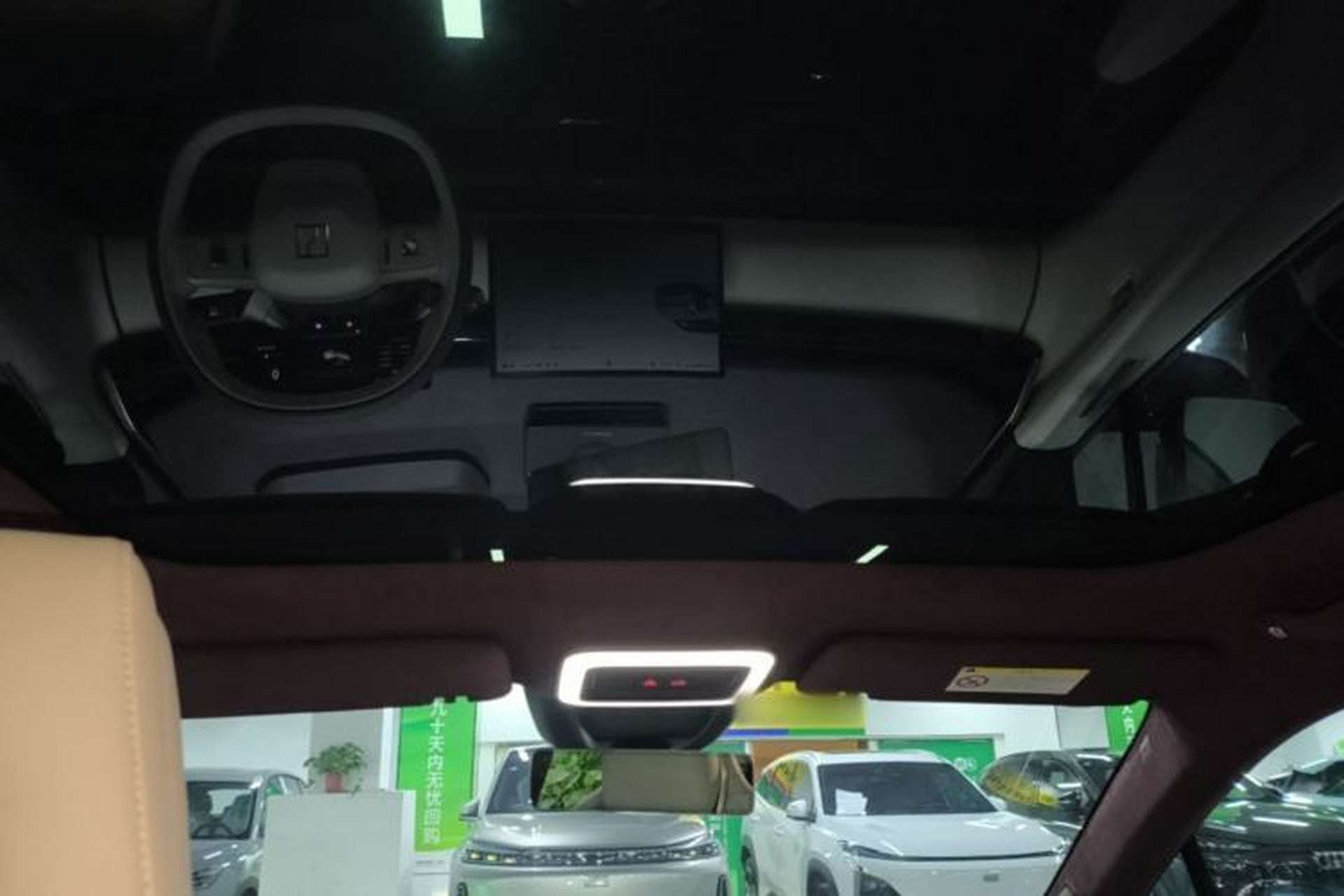 Used Zeekr X 2025 Four-Seater Rear-Drive Cube Version Headliner
