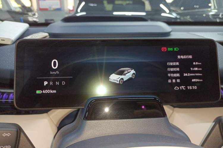 Used Zeekr X 2025 5-Seater Four-Wheel Drive Sport Version Instrument Cluster