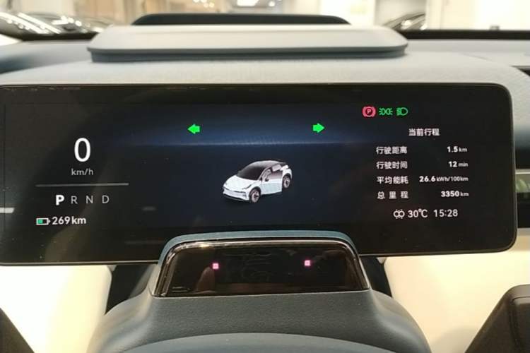 Used Zeekr X 2025 Four-Seater Rear-Drive Cube Version Instrument Cluster