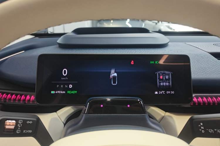 Used Zeekr X 2025 5-Seater Long-Range Version Instrument Cluster