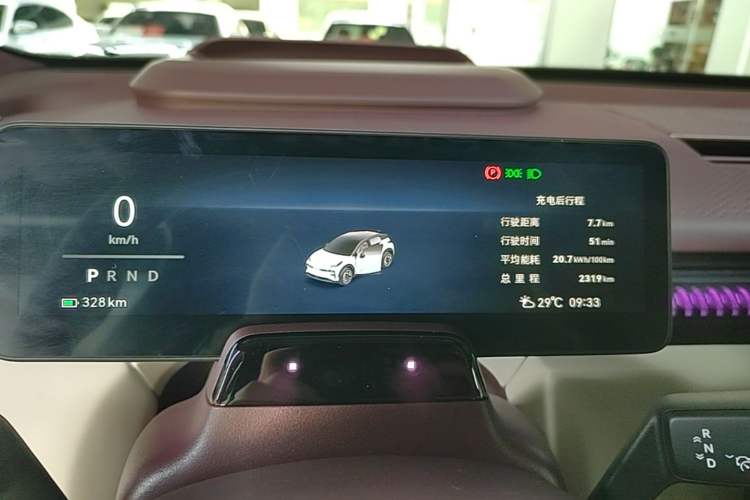 Used Zeekr X 2025 5-Seater Rear-Drive Version Instrument Cluster