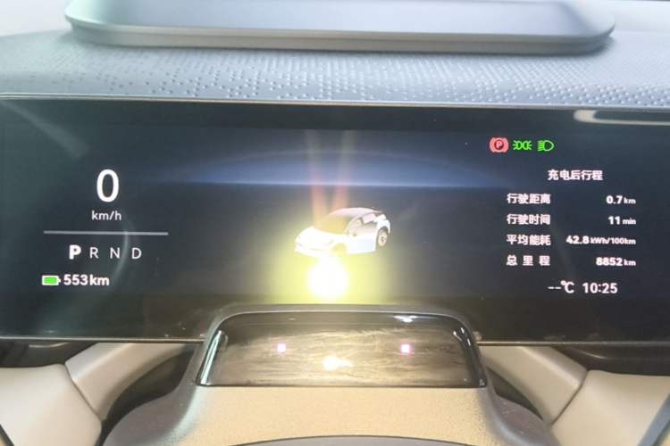 Used Zeekr X 2025 Four-Seater Rear-Drive Cube Version Instrument Cluster