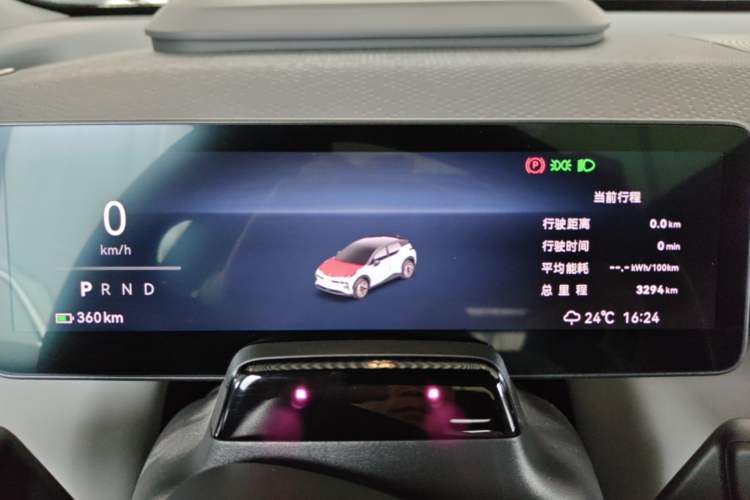 Used Zeekr X 2025 Four-Seater Rear-Drive Cube Version Instrument Cluster
