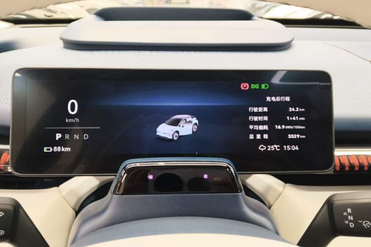 Used Zeekr X 2025 5-Seater Long-Range Version Instrument Cluster