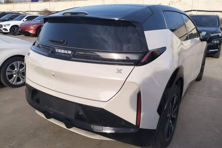 Used Zeekr X 2025 Four-Seater Rear-Drive Cube Version Rear Right 45 Deg
