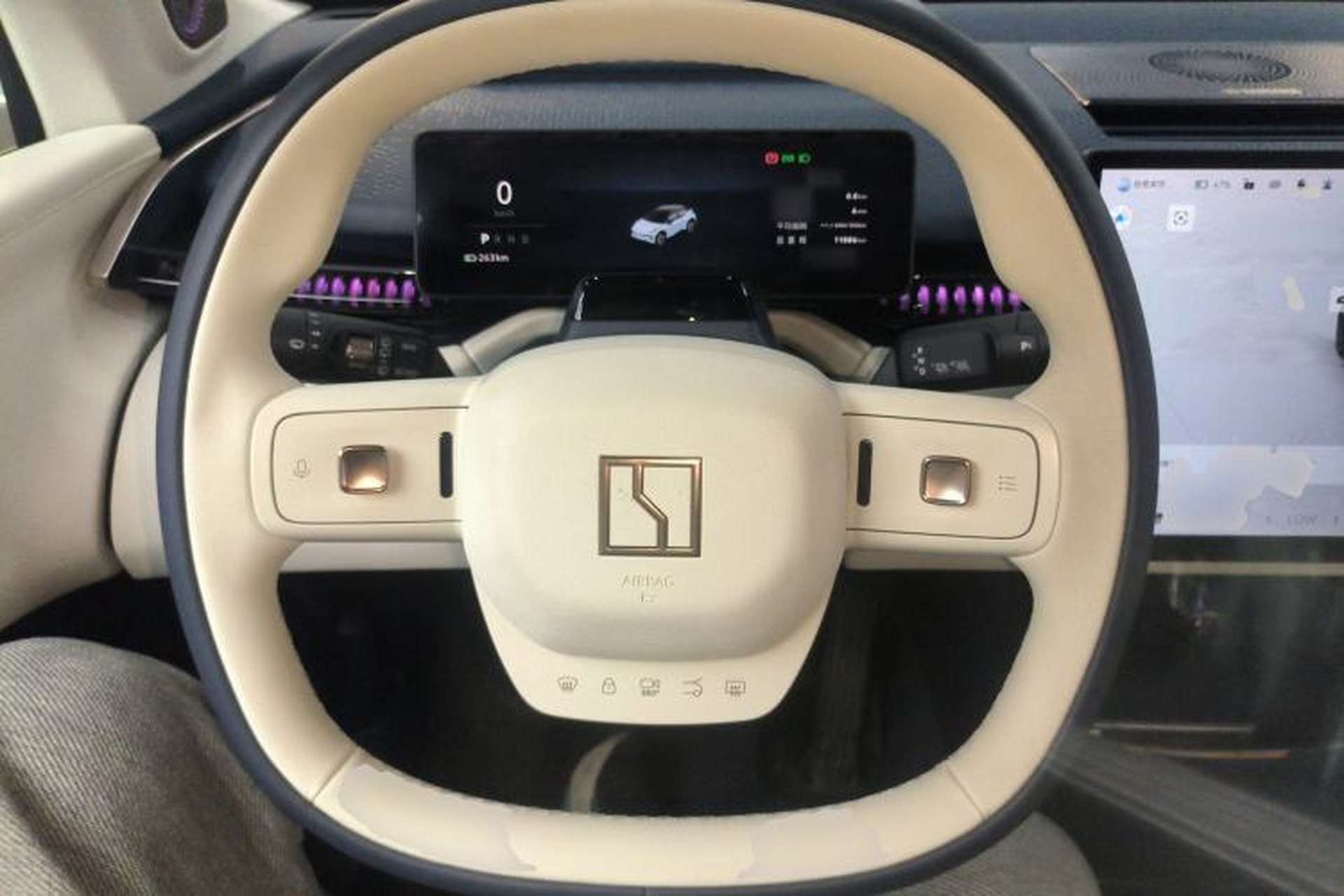 Used Zeekr X 2025 Four-Seater Rear-Drive Cube Version Steering Wheel
