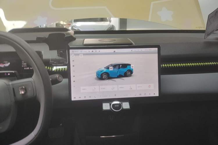 Used Zeekr X 2025 5-Seater Long-Range Version Audio And AC Panel