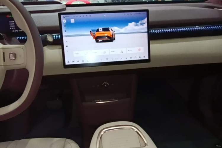 Used Zeekr X 2025 Four-Seater Rear-Drive Cube Version Audio And AC Panel