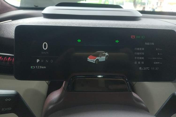 Used Zeekr X 2025 5-Seater Long-Range Version Instrument Cluster