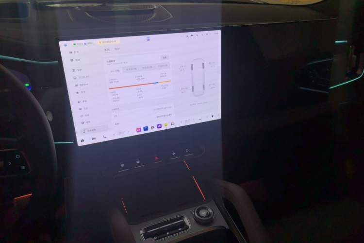 Used Zeekr 8X 2026 Model Ultra+ Edition 70kWh Audio And AC Panel