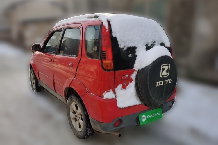 Used Zotye 5008 2008 1.3L Manual Standard Edition Rear Left 45 Deg