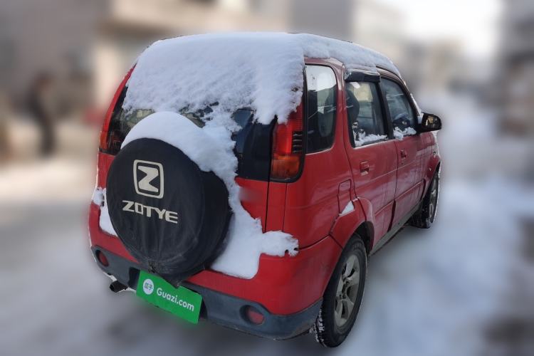 Used Zotye 5008 2008 1.3L Manual Standard Edition Rear Right 45 Deg