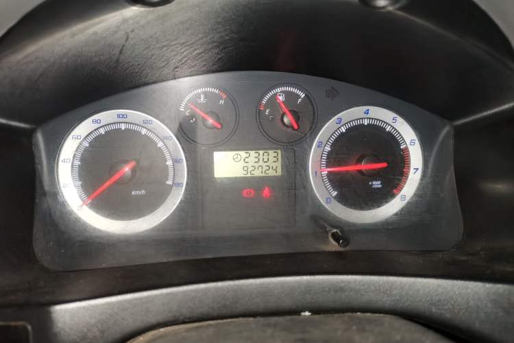 Used Zotye 5008 2010 1.3L Manual Standard Edition Instrument Cluster