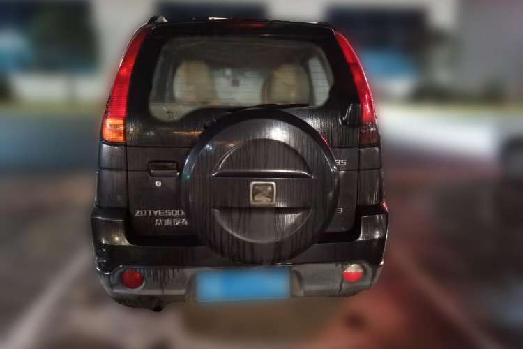 Used Zotye 5008 2010 1.3L Manual Standard Edition Rear
