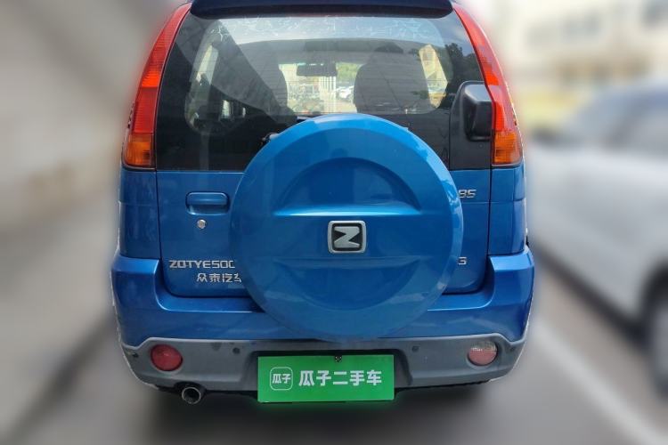 Used Zotye 5008 2010 1.3L Manual Luxury Version Rear