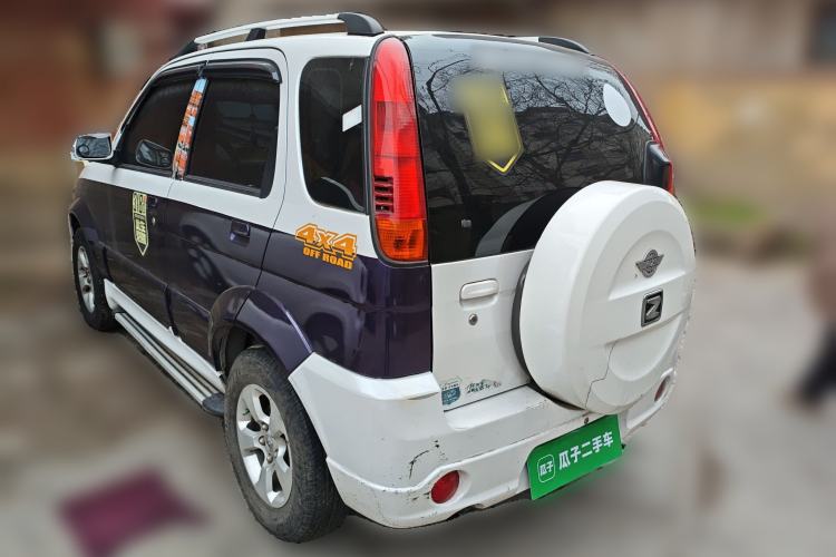 Used Zotye 5008 2010 1.3L Manual Standard Edition Rear Left 45 Deg