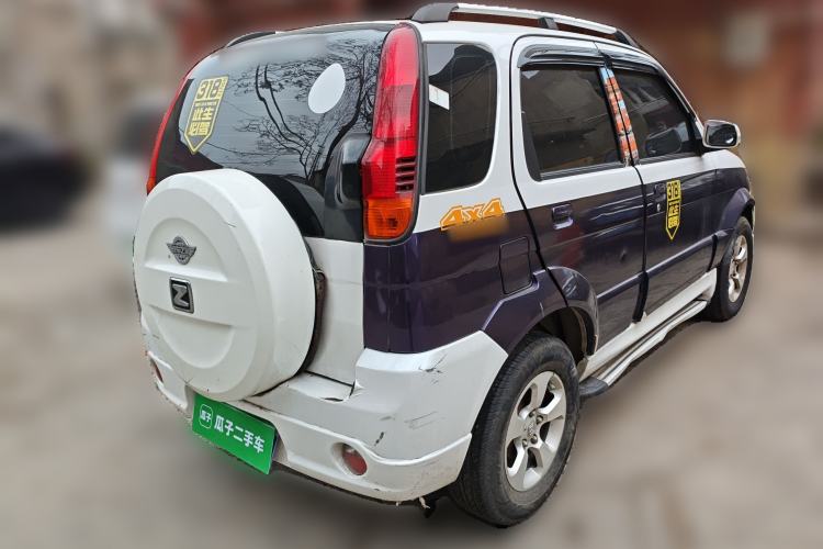 Used Zotye 5008 2010 1.3L Manual Standard Edition Rear Right 45 Deg