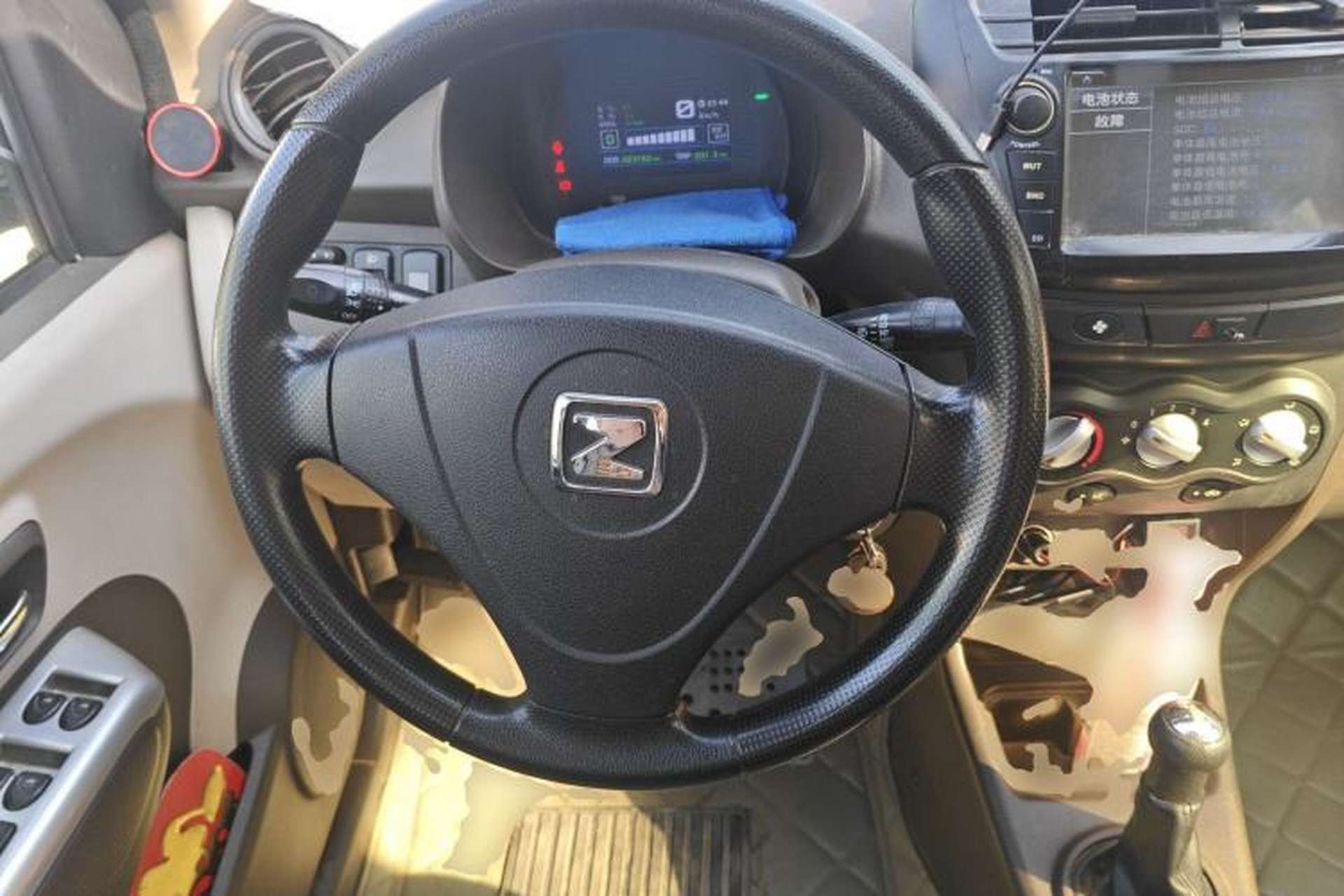 Used Zotye Cloud 100 2014 Cloud 100 Comfort Model Steering Wheel