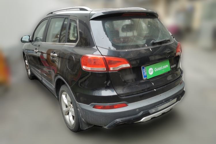 Used Zotye Domy X5 2015 1.5T CVT ZhiXian Model China IV Standard Rear Left 45 Deg