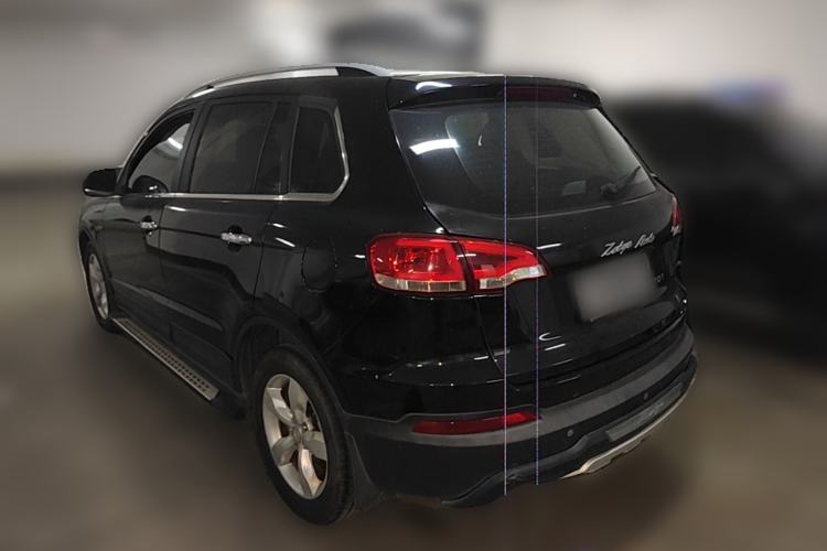 Used Zotye Domy X5 2015 1.5T CVT ZhiXian Model China IV Standard Rear Left 45 Deg