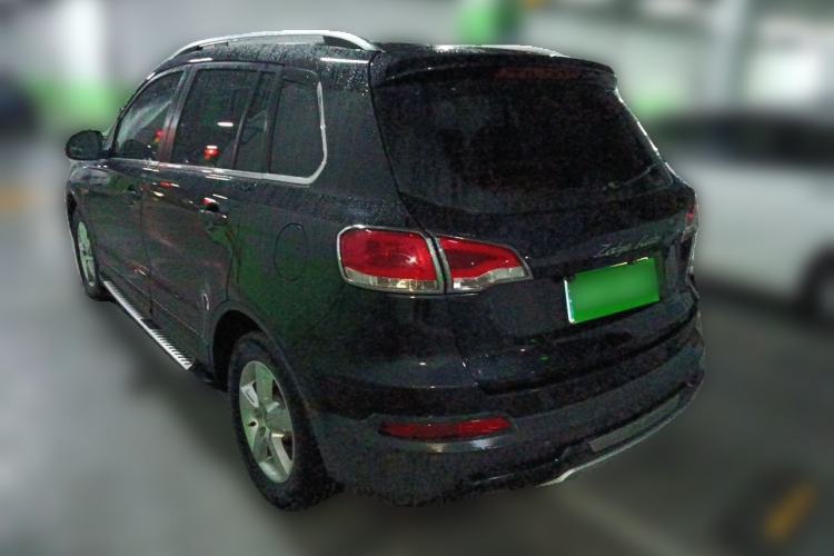 Used Zotye Domy X5 2015 1.5T Manual Luxury Model China V Standard Rear Left 45 Deg