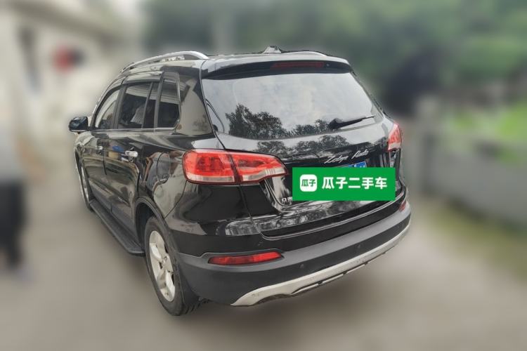 Used Zotye Domy X5 2015 1.5T CVT ZhiXian Model China IV Standard Rear Left 45 Deg