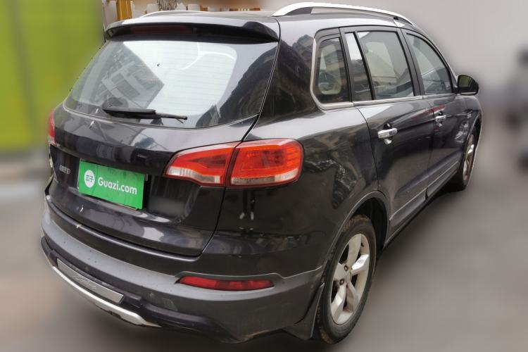 Used Zotye Domy X5 2015 1.5T CVT ZhiXian Model China IV Standard Rear Right 45 Deg