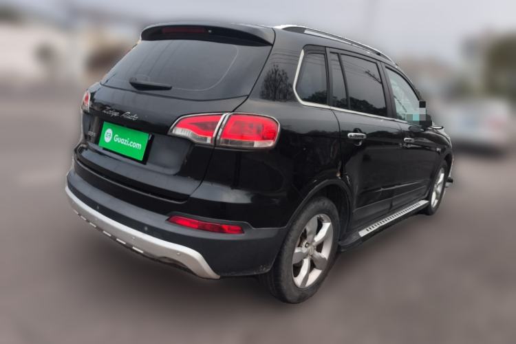 Used Zotye Domy X5 2015 1.5T CVT Landlord Model China IV Standard Rear Right 45 Deg