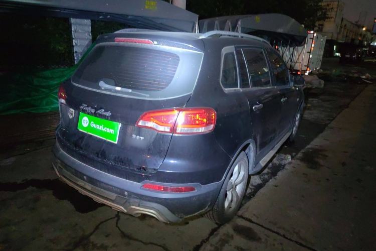Used Zotye Domy X5 2015 1.5T CVT ZhiXian Model China IV Standard Rear Right 45 Deg