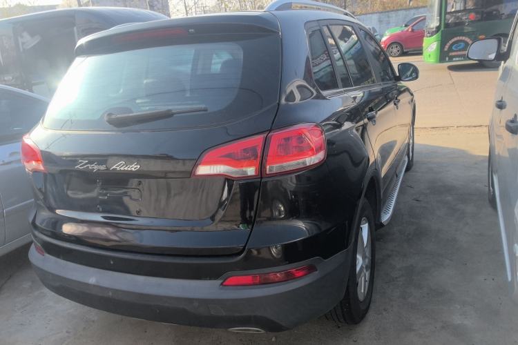 Used Zotye Domy X5 2015 1.5T CVT Landlord Edition China V Standard Rear Right 45 Deg