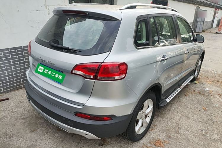 Used Zotye Domy X5 2015 1.5T Manual Luxury Version China IV Standard Rear Right 45 Deg