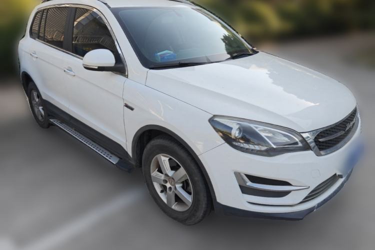 Used Zotye Domy X5 2015 1.5T Manual Elite Model China V Standard Front Right 45 Deg