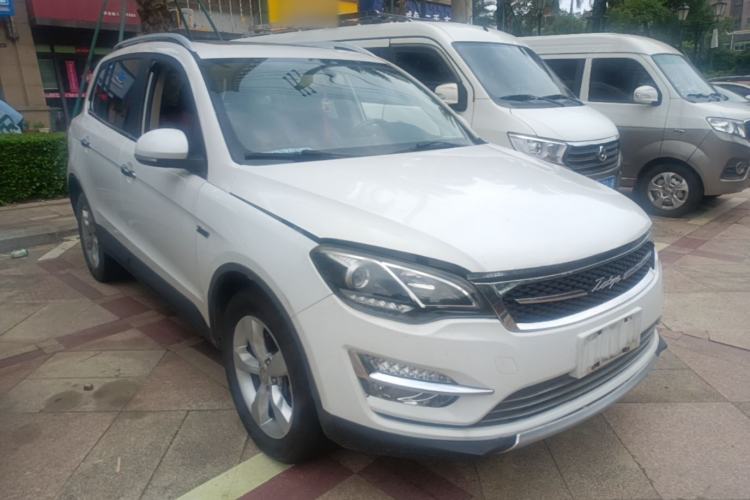 Used Zotye Domy X5 2015 1.5T Manual Luxury Version China IV Standard Front Right 45 Deg
