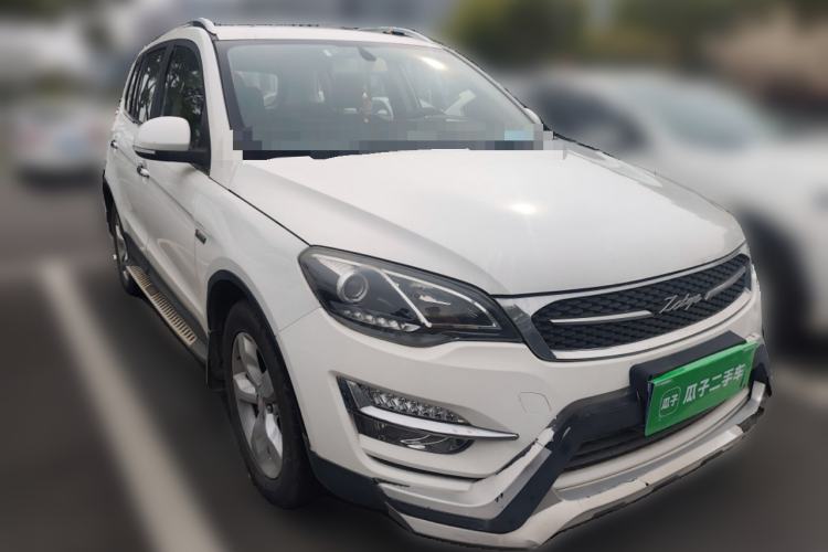Used Zotye Domy X5 2015 1.5T Manual Luxury Version China IV Standard Front Right 45 Deg