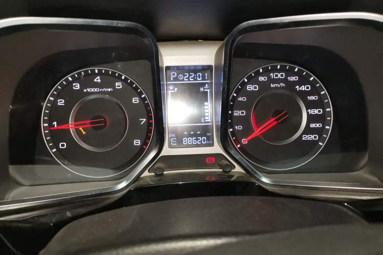 Used Zotye Domy X5 2015 1.5T CVT Landlord Model China IV Standard Instrument Cluster