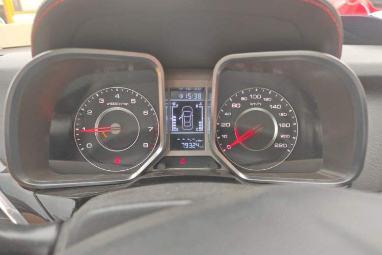 Used Zotye Domy X5 2015 1.5T Manual Elite Model China V Standard Instrument Cluster