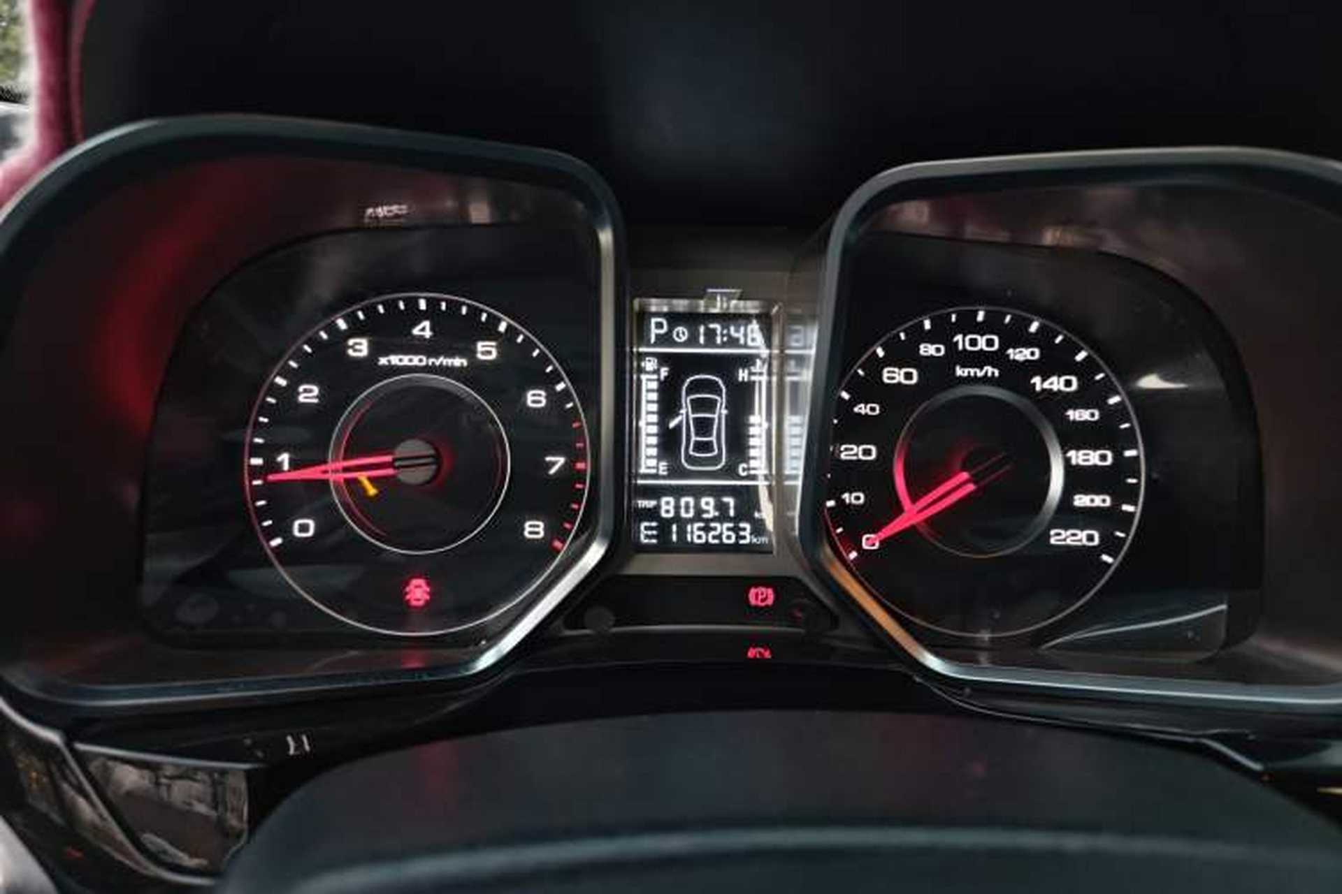 Used Zotye Domy X5 2015 1.5T CVT ZHANG GUI Model China V Standard Instrument Cluster
