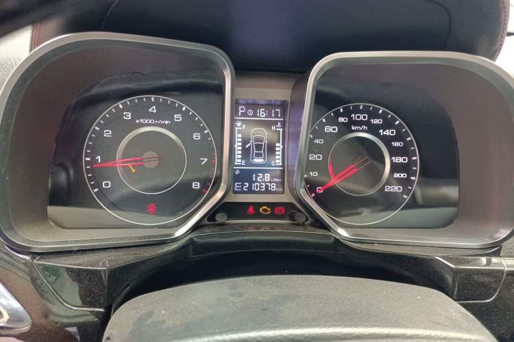 Used Zotye Domy X5 2015 1.5T CVT Landlord Model China IV Standard Instrument Cluster