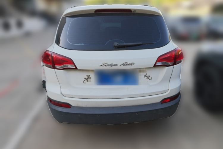 Used Zotye Domy X5 2015 1.5T Manual Elite Model China V Standard Rear