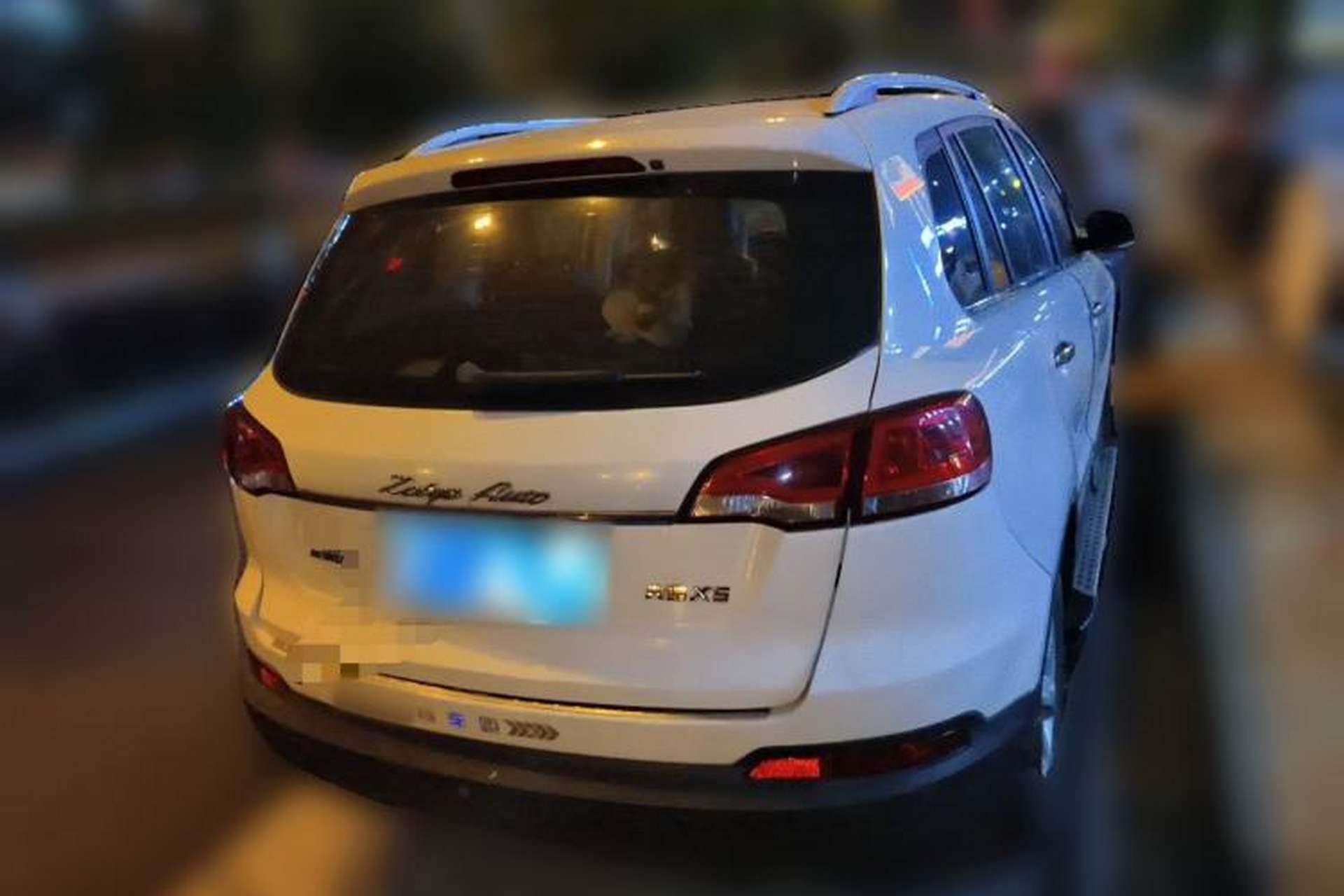 Used Zotye Domy X5 2015 1.5T Manual Luxury Version China IV Standard Rear