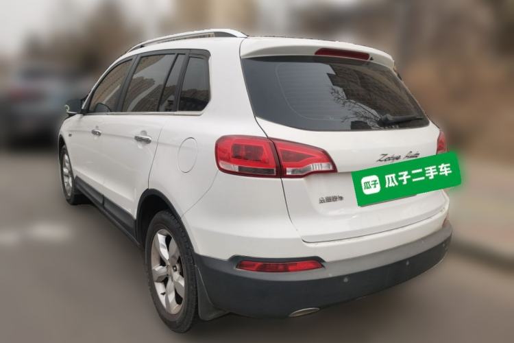 Used Zotye Domy X5 2015 1.5T CVT ZhiXian Trim China V Standard Rear Left 45 Deg