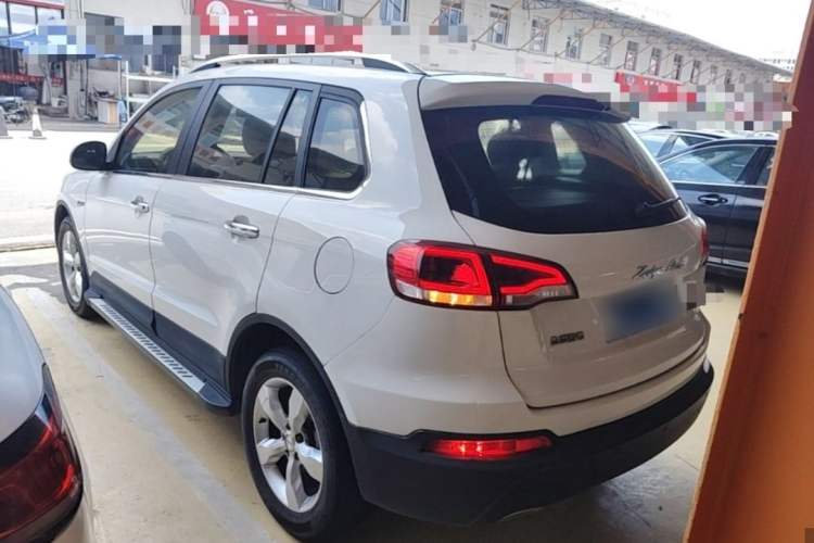 Used Zotye Domy X5 2015 1.5T CVT ZhiXian Trim China V Standard Rear Left 45 Deg